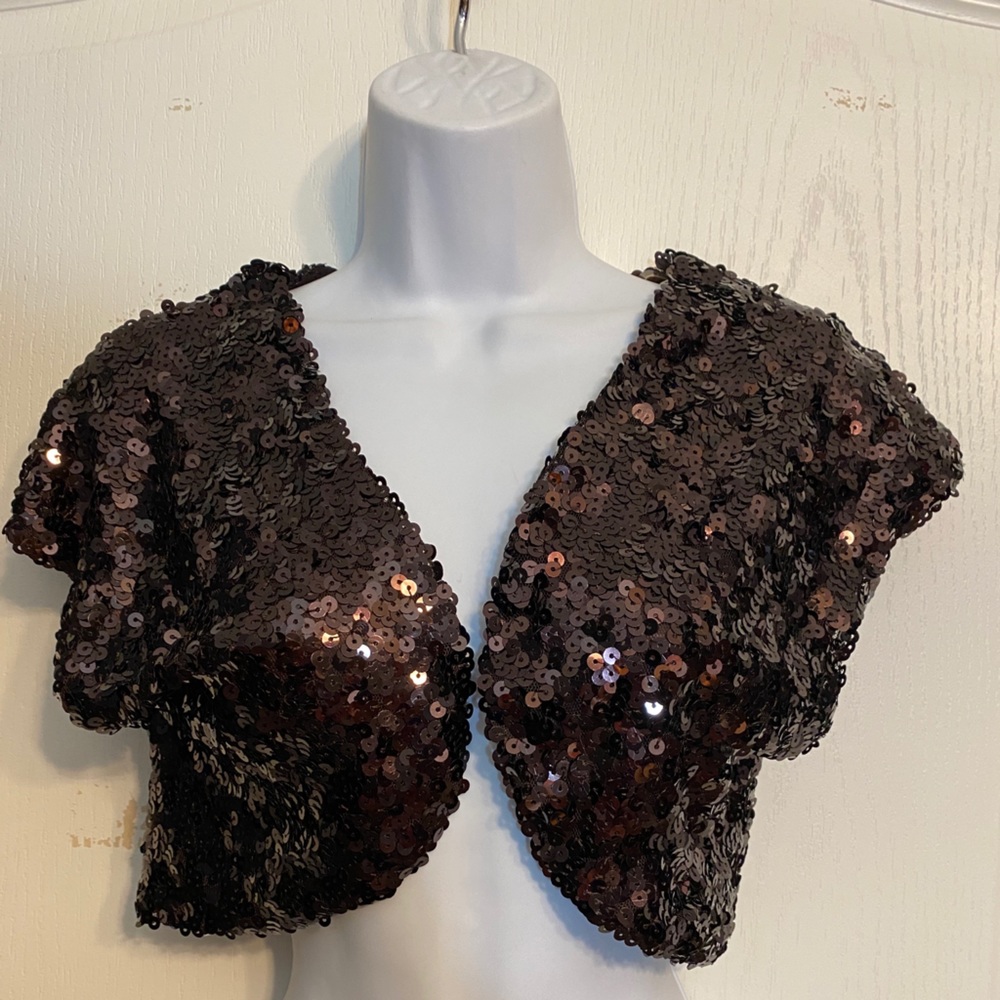 Sequin bolero